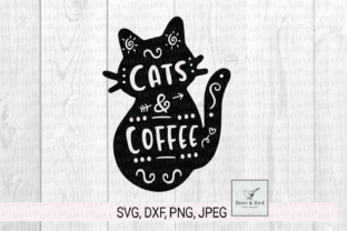 Cats and Coffee: Graphics for Crafts & Branding