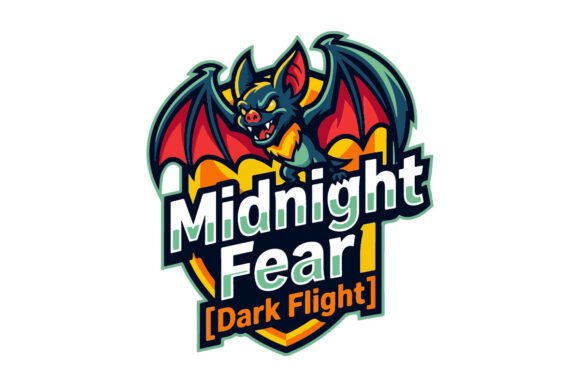 Dark Flight Bat Shield: Bold Graphics and Logos