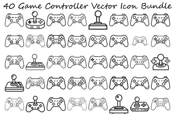 Game Controller Graphics & Illustrations Review