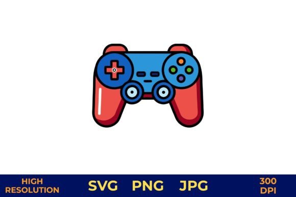Gamepad Vector Art: Bold Graphics & Illustrations