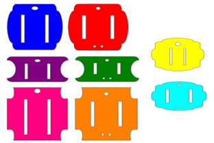 Hair Bow Cards: Graphics for Crafts & Sales