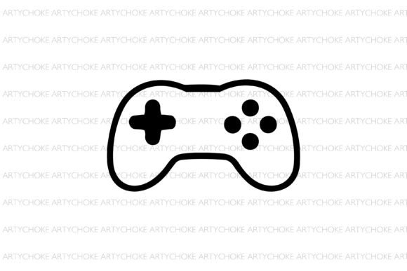 Joystick Doodle Icon: Playful Graphics and Icons
