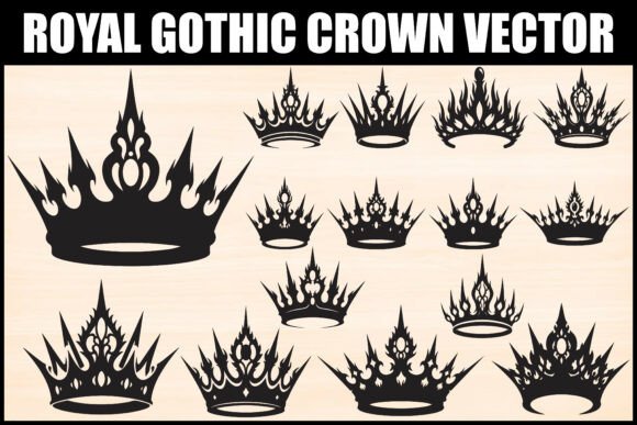 Royal Gothic Crown Vector: A Designer's Field Test