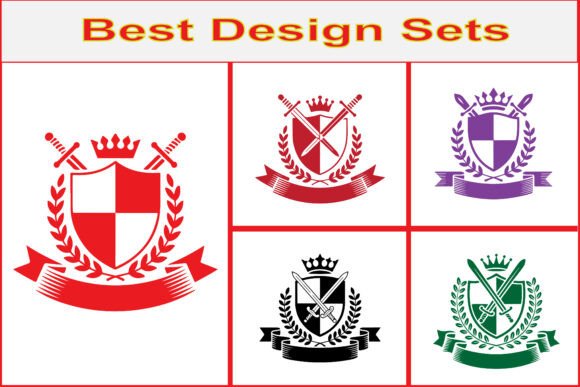 Royal Shield Crest: Premium Graphics Freebies