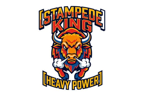 Stampede K Bull Logo: Powerful Graphics & Logos