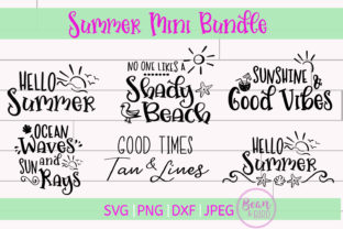 Summer Cut File: Fresh Graphics for Crafts & Blogs